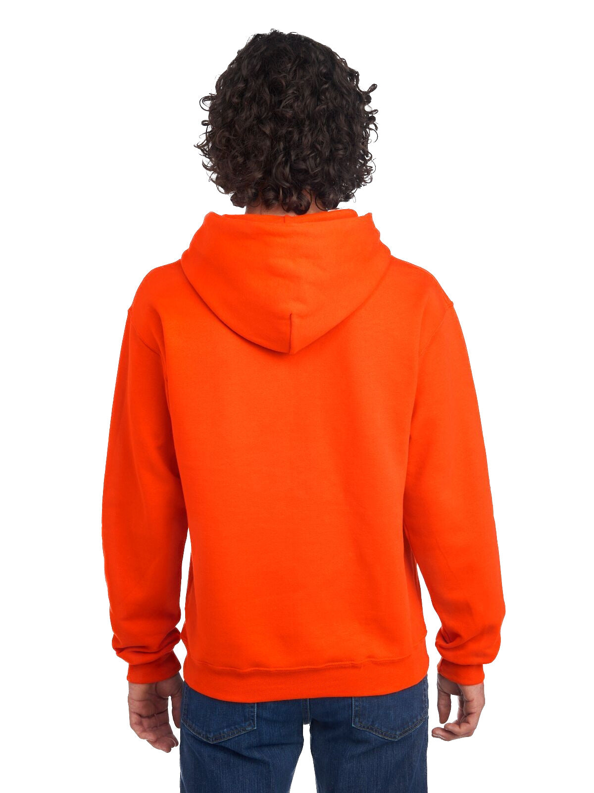 Unisex NuBlend® Fleece Pullover Hoodie - Burnt Orange
