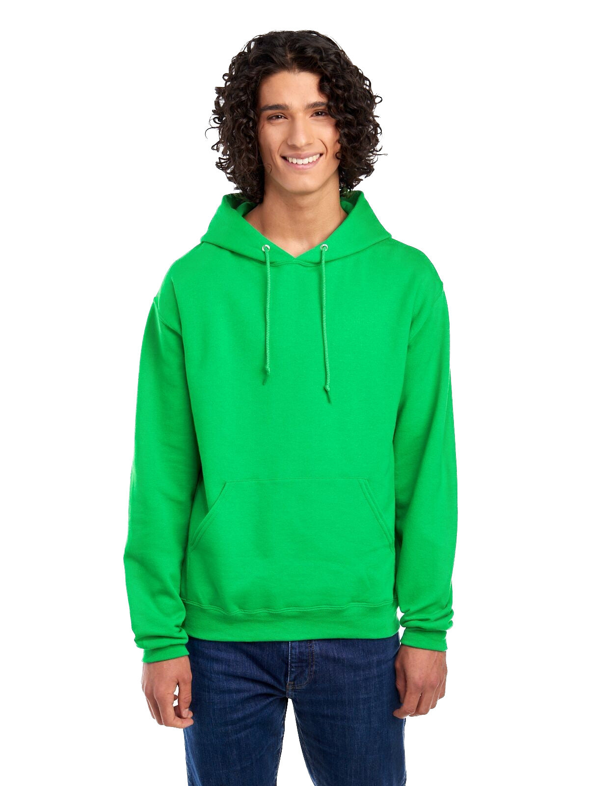 Unisex NuBlend® Fleece Pullover Hoodie - Kelly
