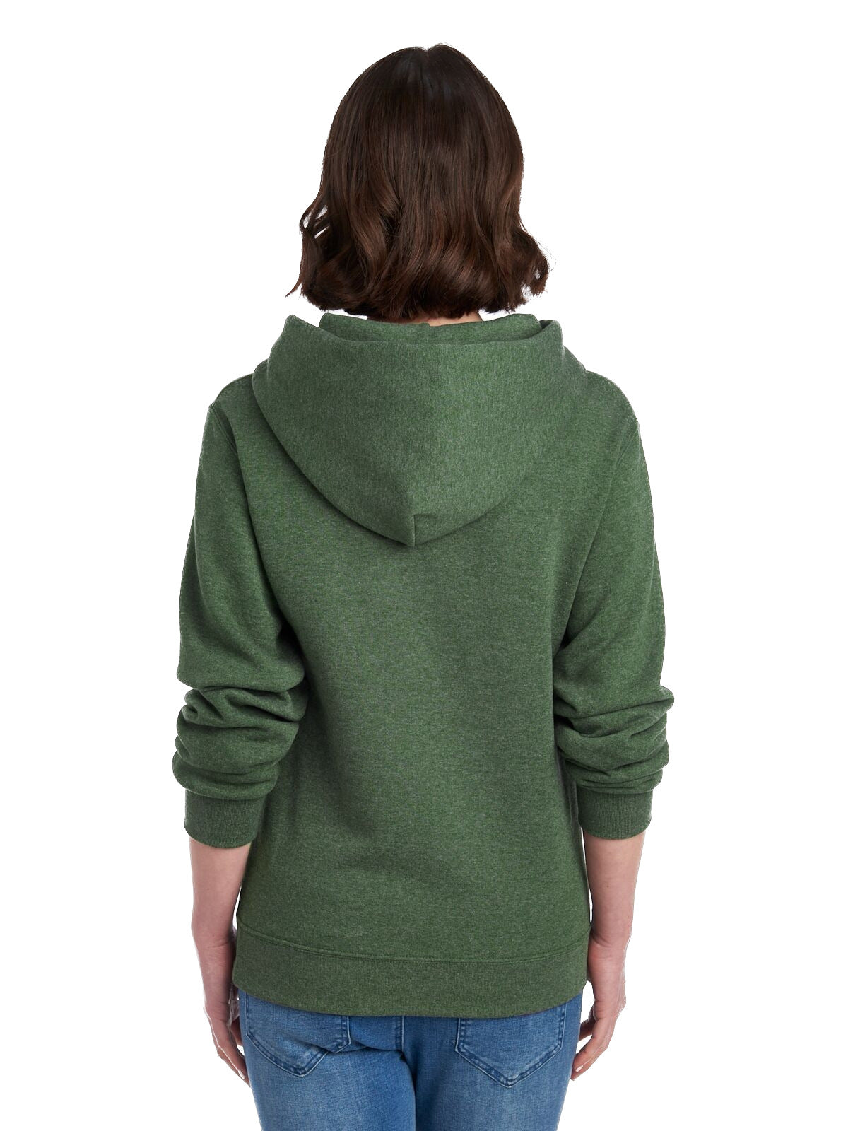 Unisex NuBlend® Fleece Pullover Hoodie - Military Green Heather