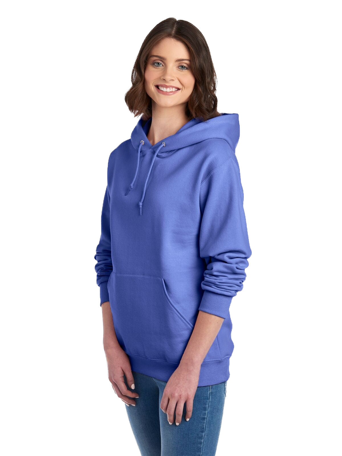 Unisex NuBlend® Fleece Pullover Hoodie - Periwinkle Blue