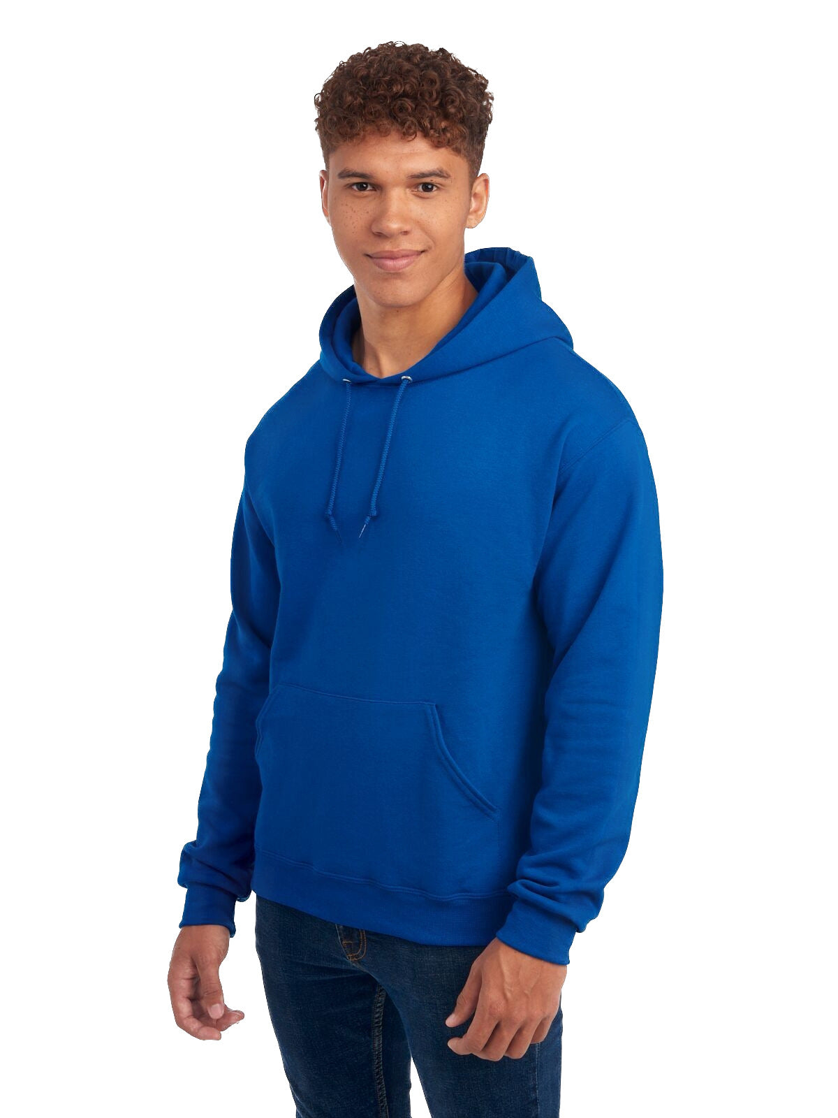 Unisex NuBlend® Fleece Pullover Hoodie - Royal