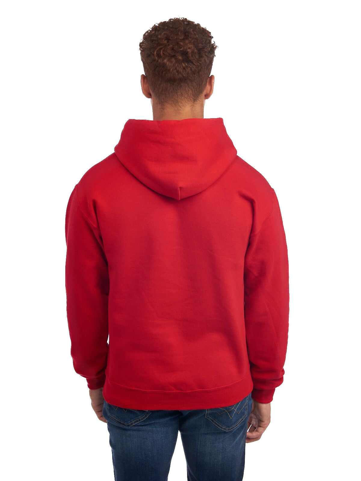 Unisex NuBlend® Fleece Pullover Hoodie - True Red