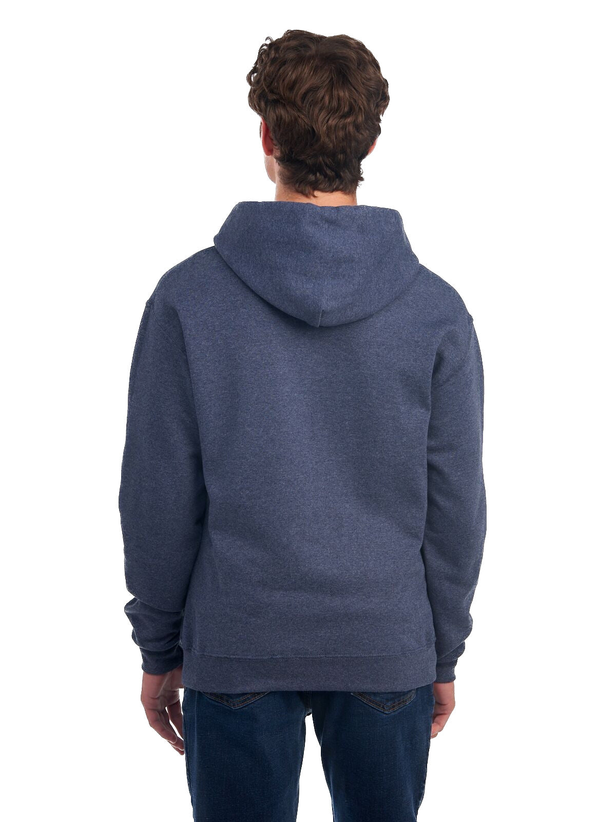 Unisex NuBlend® Fleece Pullover Hoodie - Vintage Heather Navy