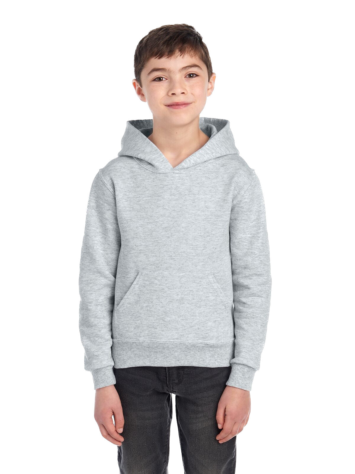 Youth NuBlend�� Fleece Pullover Hoodie - Ash