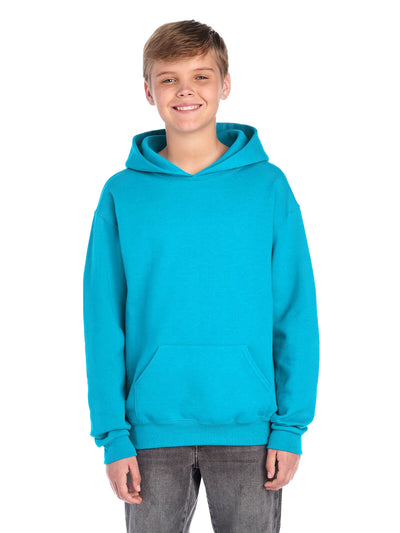Youth NuBlend�� Fleece Pullover Hoodie - California Blue