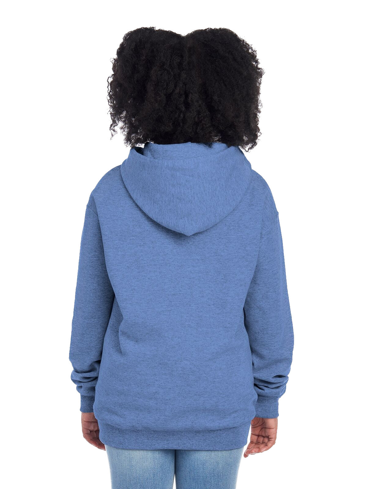 Youth NuBlend�� Fleece Pullover Hoodie - Vintage Heather Blue