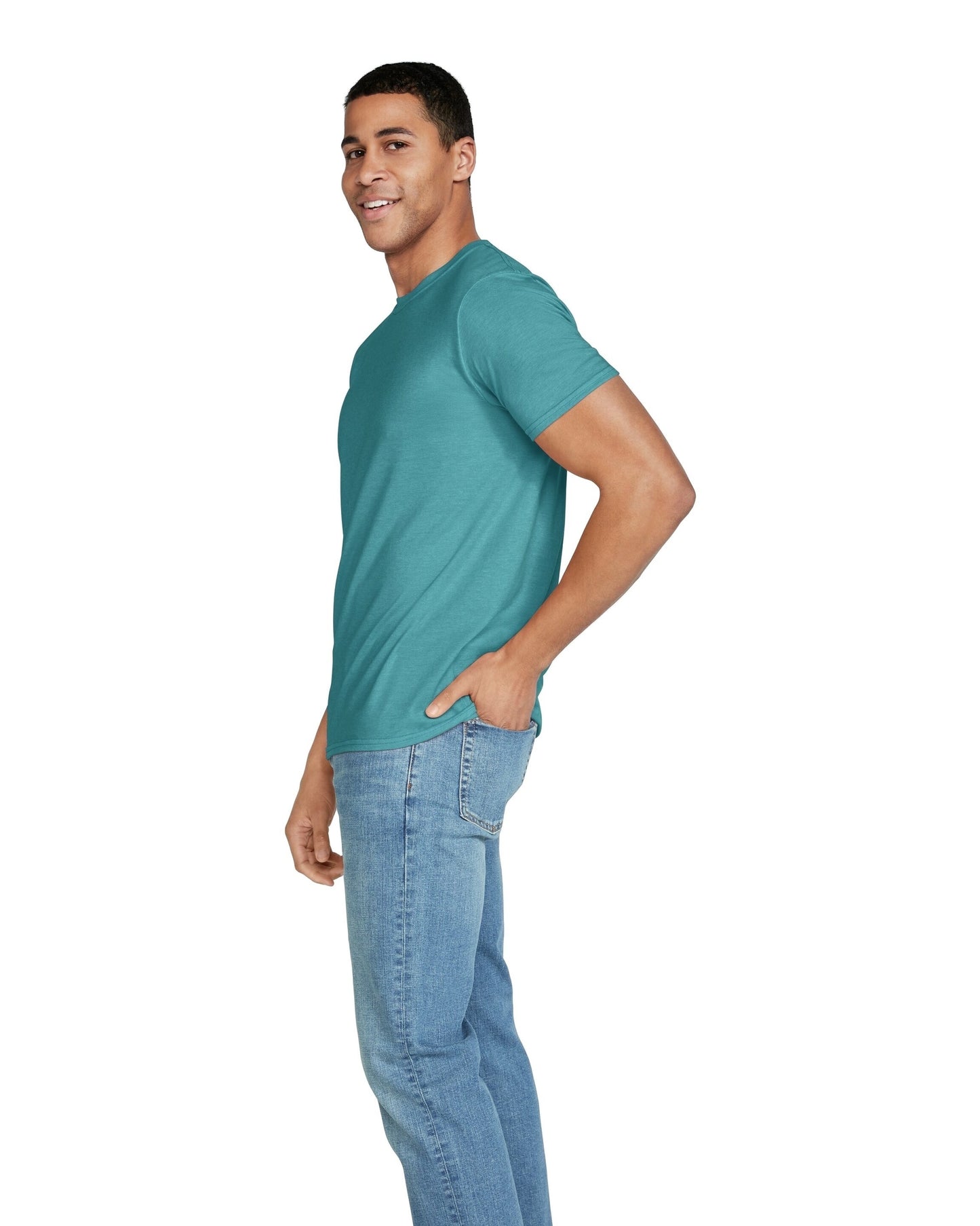 Softstyle�� Unisex T-Shirt - Heather Galapagos Blue