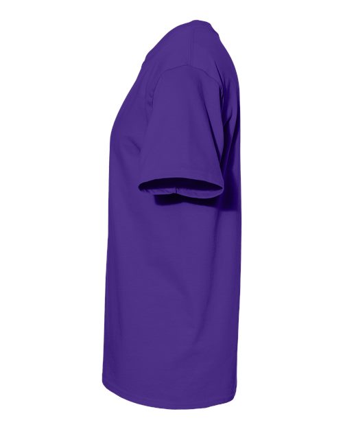 Hanes 5180 Purple — direct side