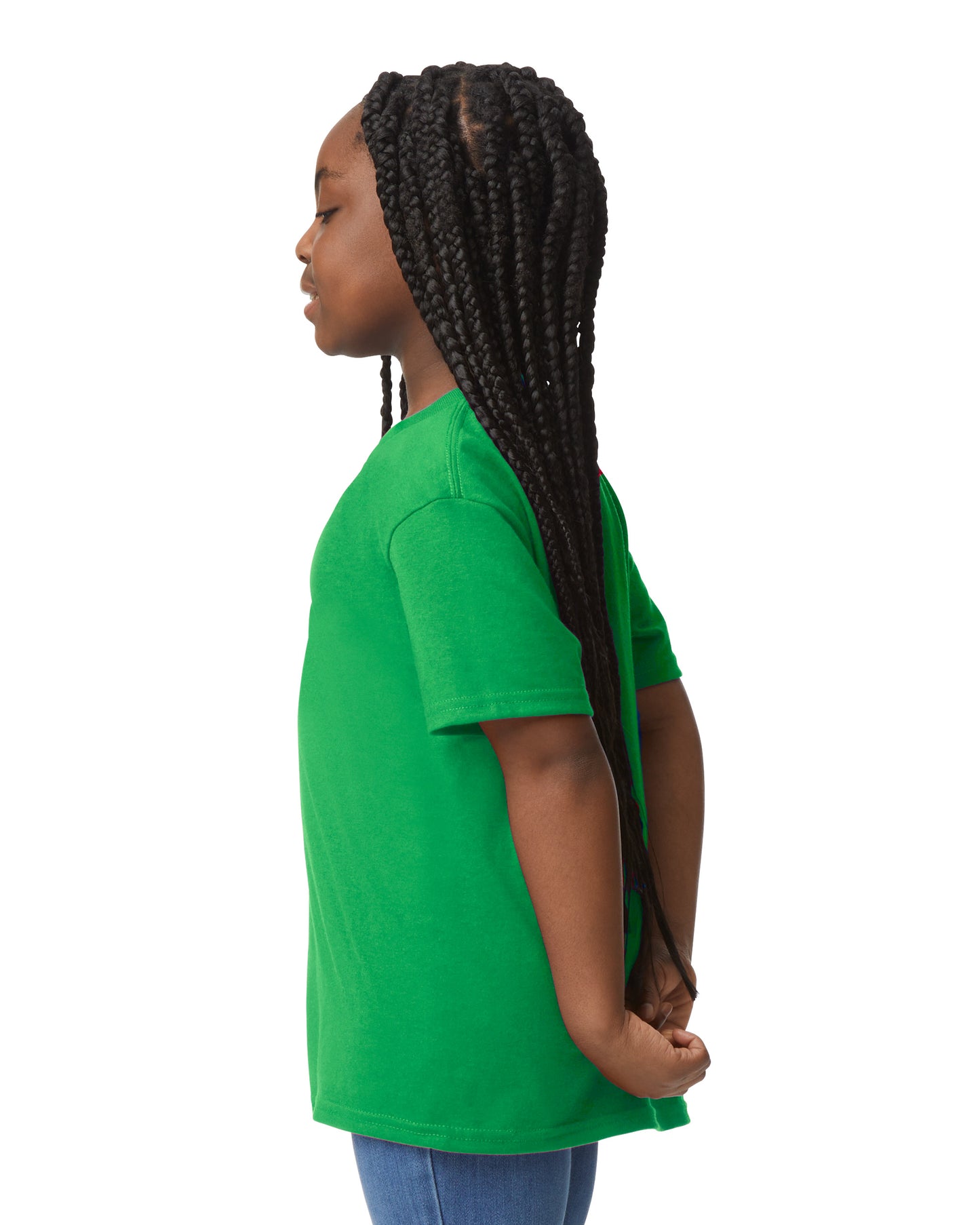 Youth 50/50 T-Shirt - Irish Green