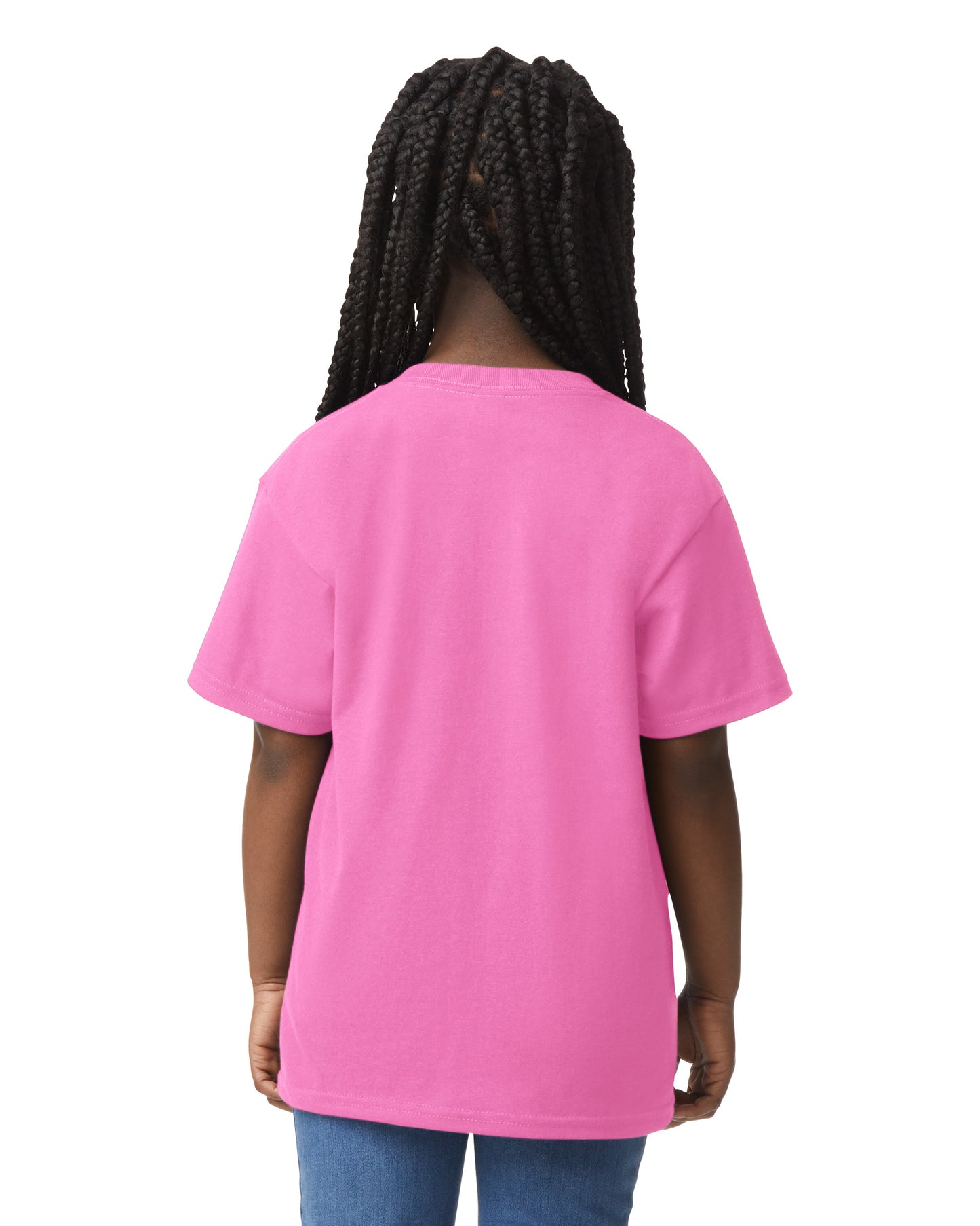 Youth 50/50 T-Shirt - Azalea