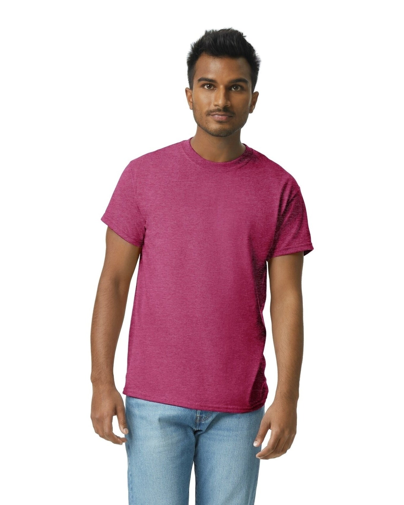 Unisex Ultra Cotton® T-Shirt - Heather Cardinal