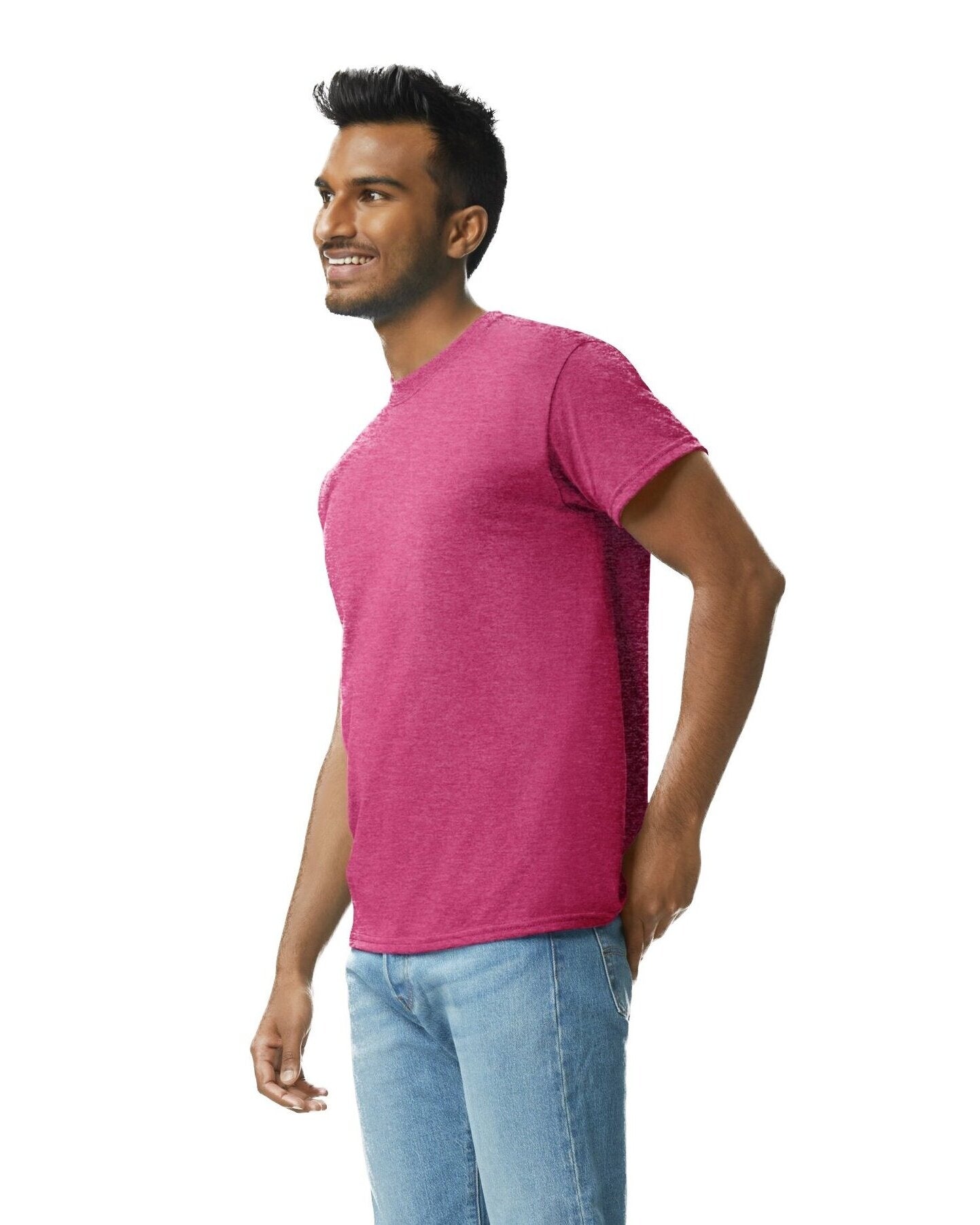Unisex Ultra Cotton® T-Shirt - Heather Cardinal
