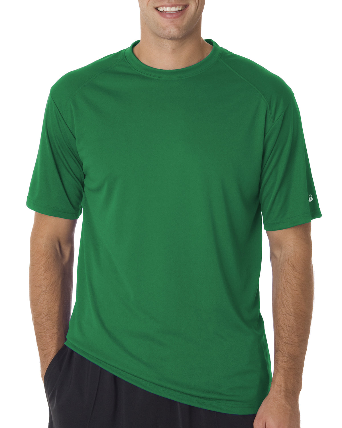 B-Core Sport Shoulders T-Shirt - Kelly Green