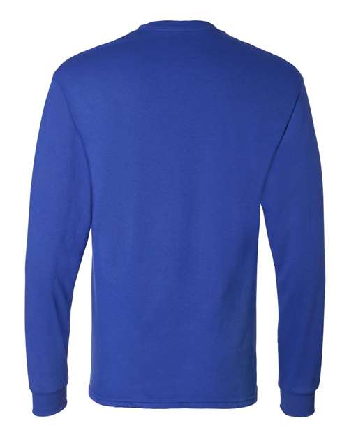 Hanes 5286 Deep Royal — back
