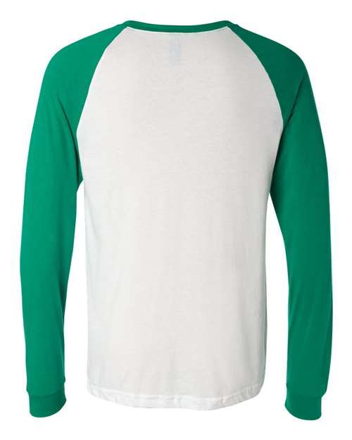 BELLA + CANVAS 3000 White/ Kelly — back