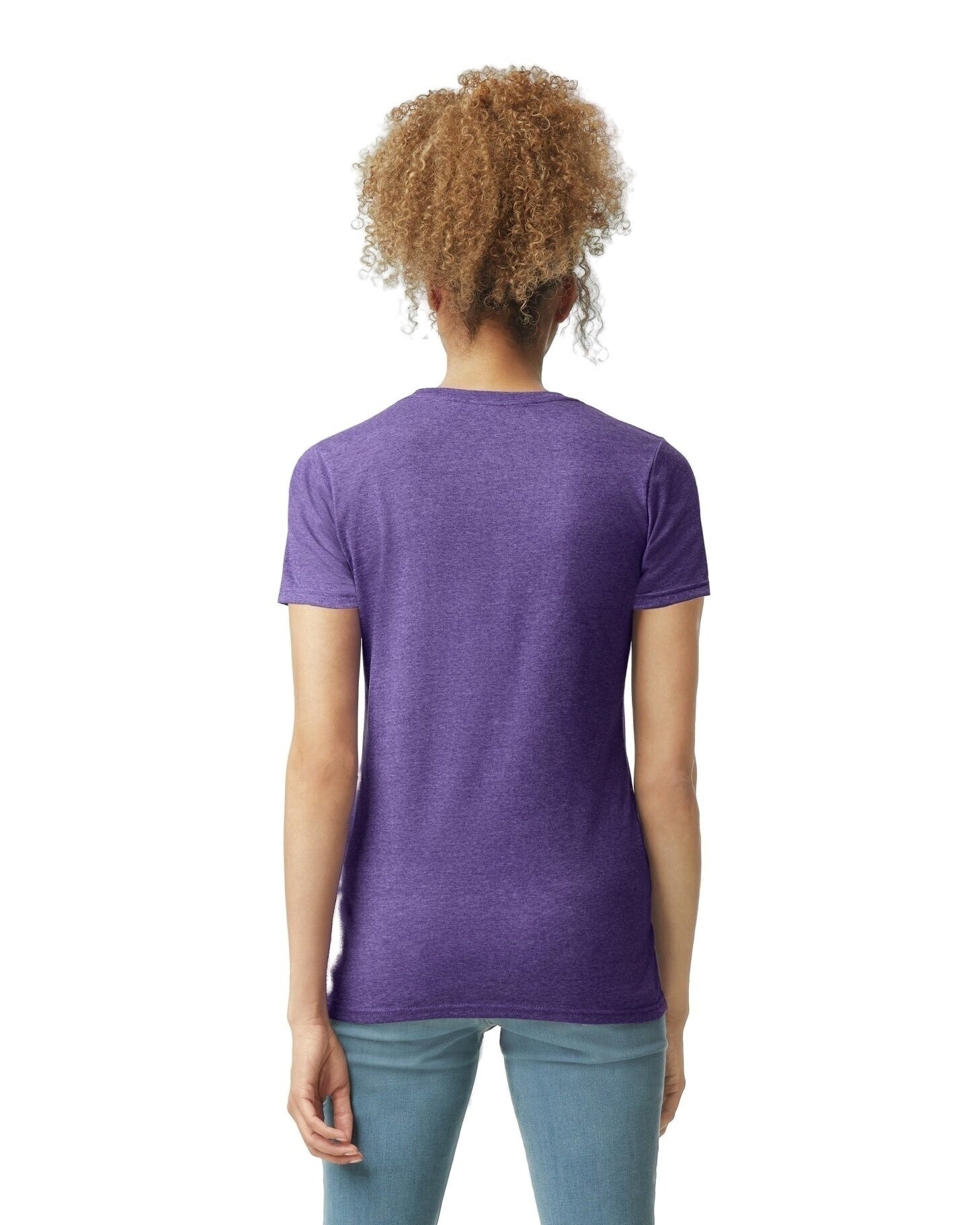 Women's Softstyle® Fitted T-Shirt - Heather Purple