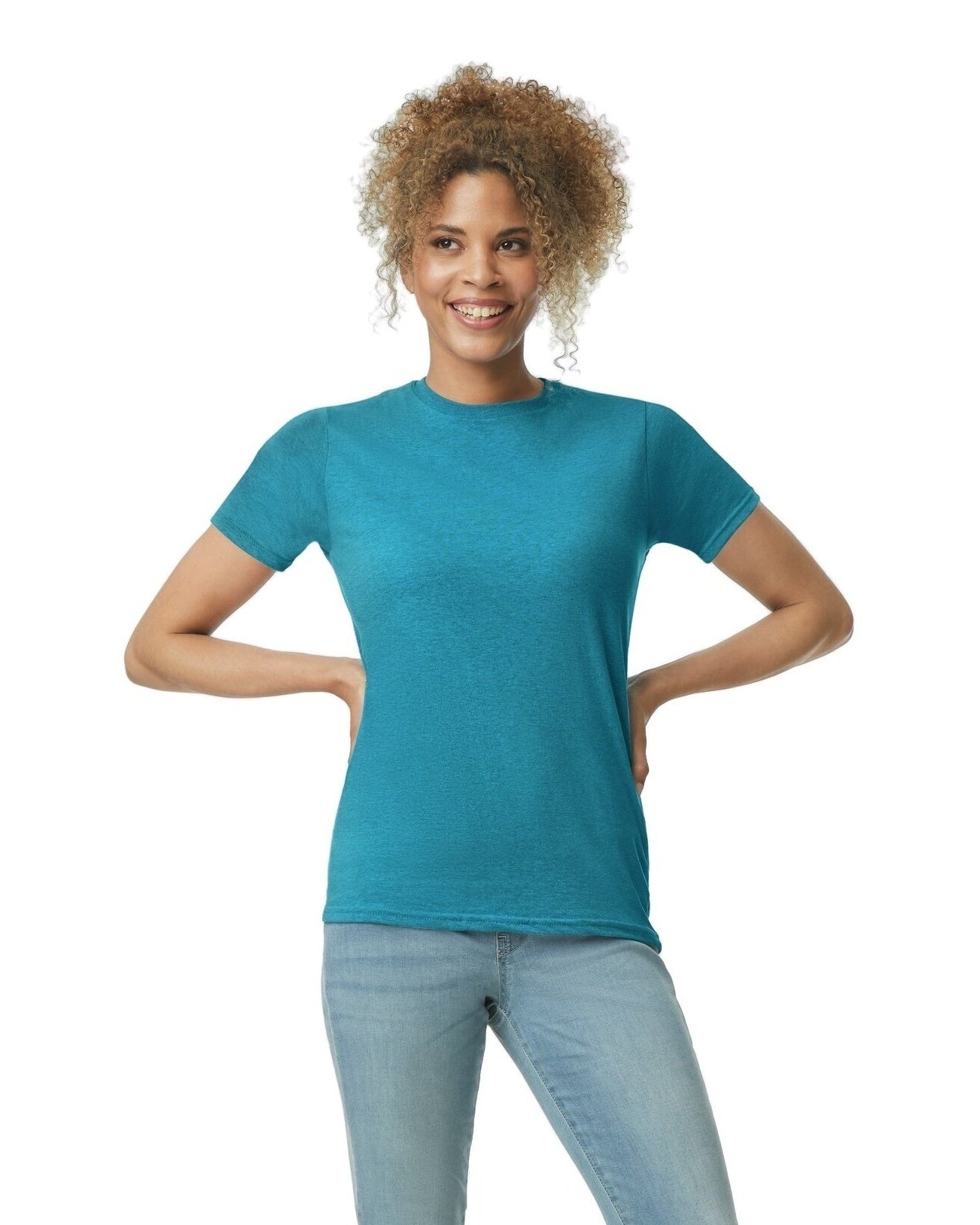 Women's Softstyle® Fitted T-Shirt - Antique Sapphire