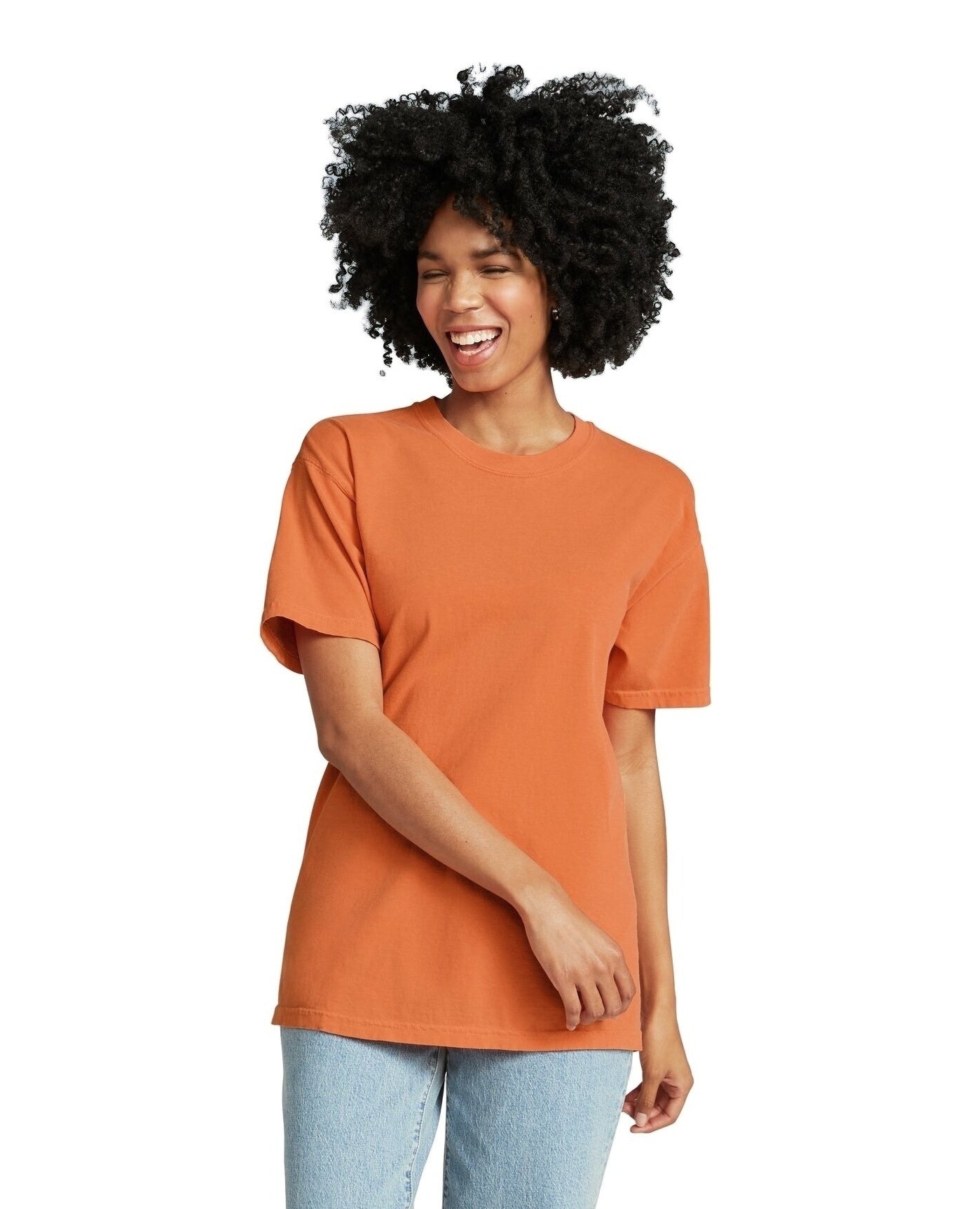 Unisex Heavyweight RS T-Shirt - Burnt Orange