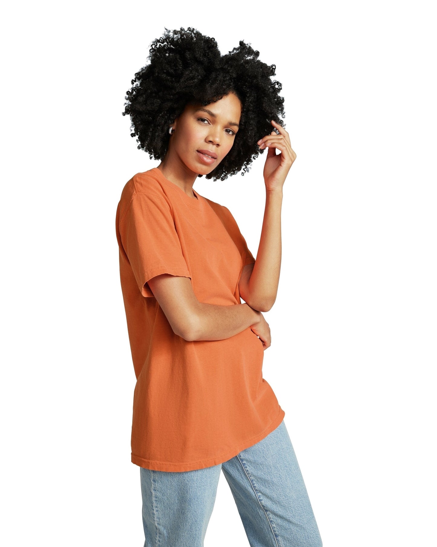 Unisex Heavyweight RS T-Shirt - Burnt Orange