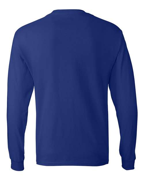 Hanes 5586 Deep Royal — back