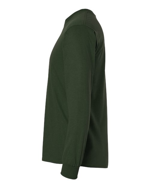 Gildan 2400 Forest Green — direct side