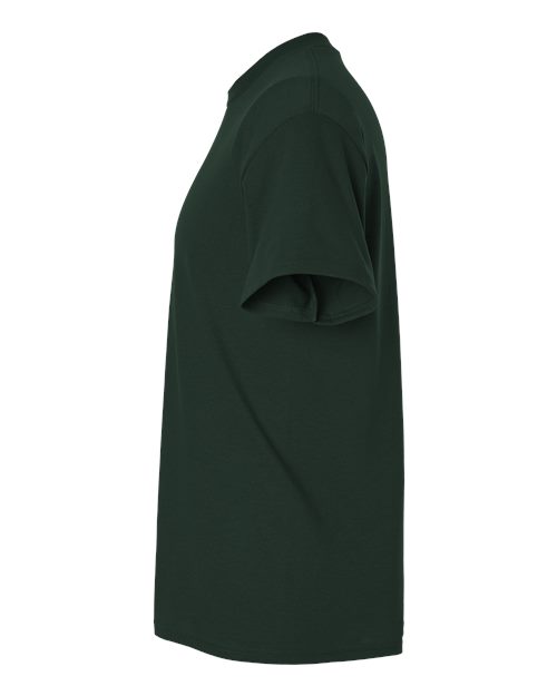 Gildan 8000 Forest Green — direct side