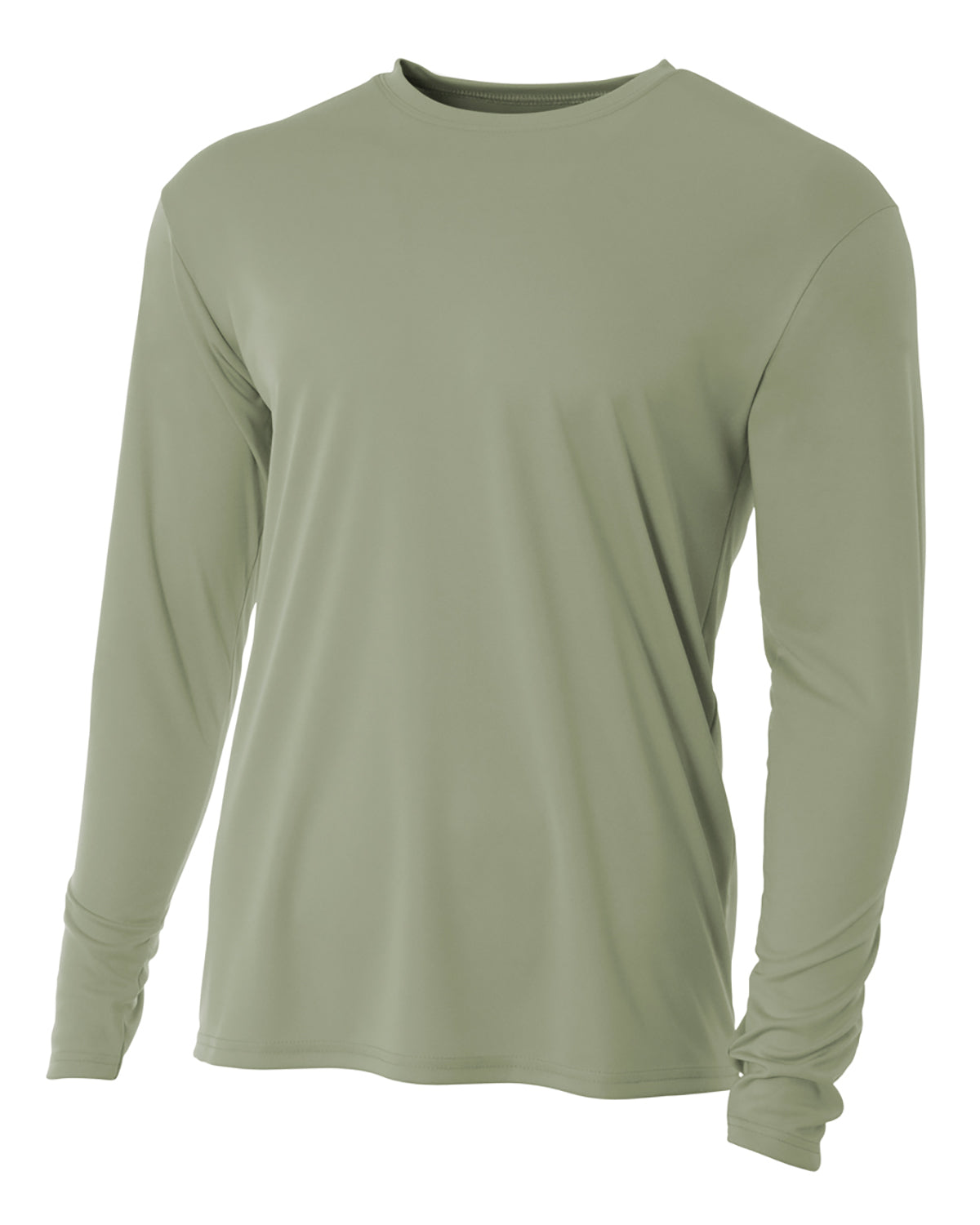 Men's Cooling Performance Long Sleeve T-Shirt - Olive