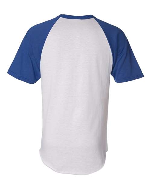 Augusta Sportswear 423 White/ Royal — back