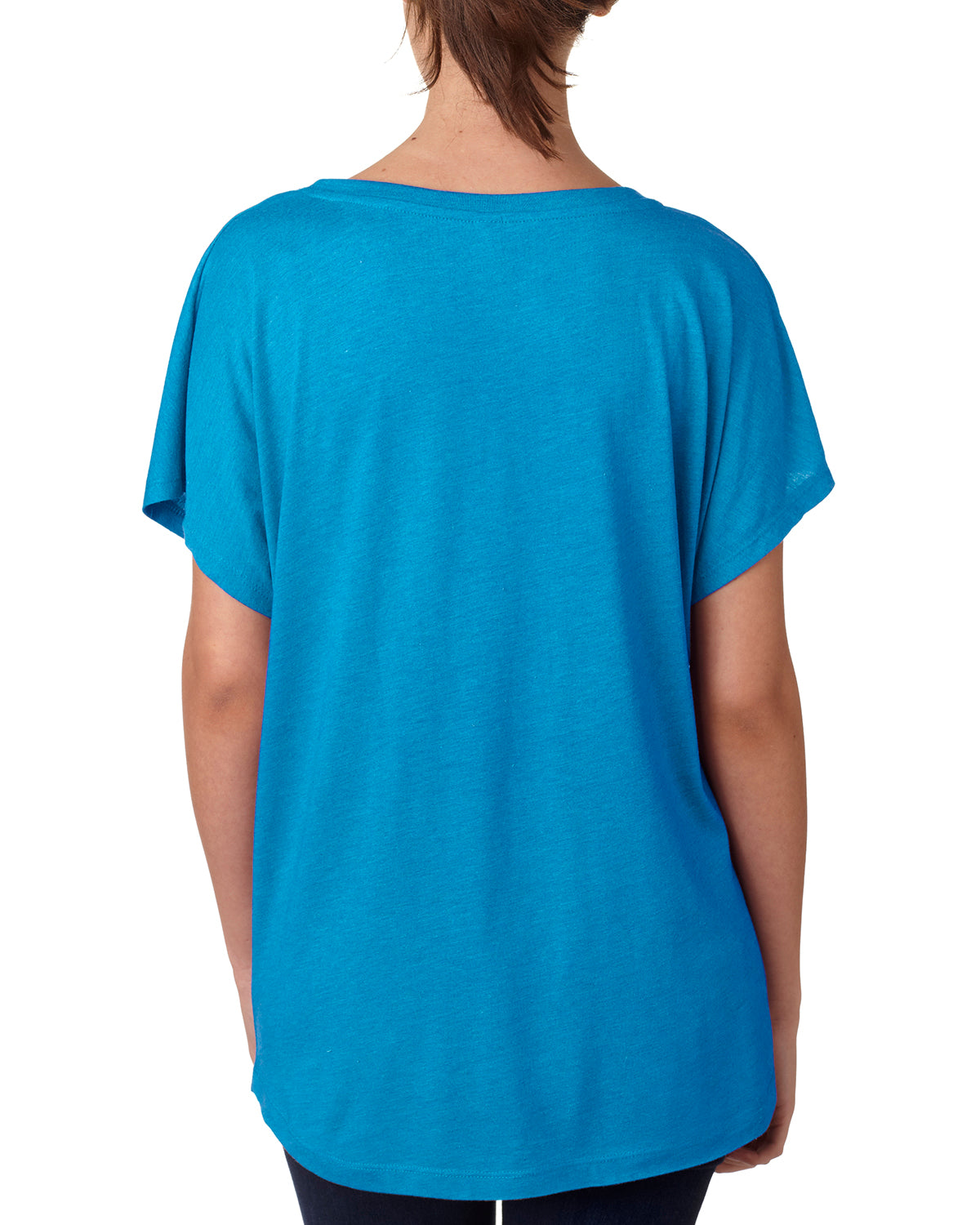 Women's Triblend Dolman - Vintage Turquoise