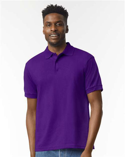 Gildan 8800 Purple — on model front