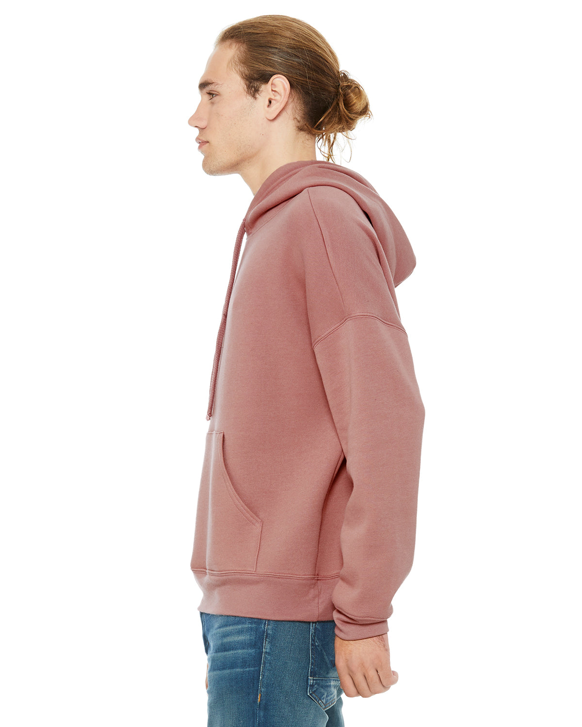 Unisex Sponge Fleece Pullover DTM Hoodie - Mauve