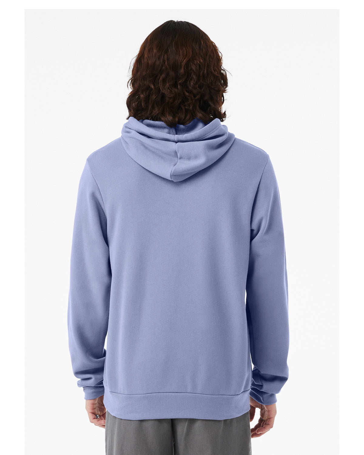 Unisex Sponge Fleece Pullover Hoodie - Lavender Blue