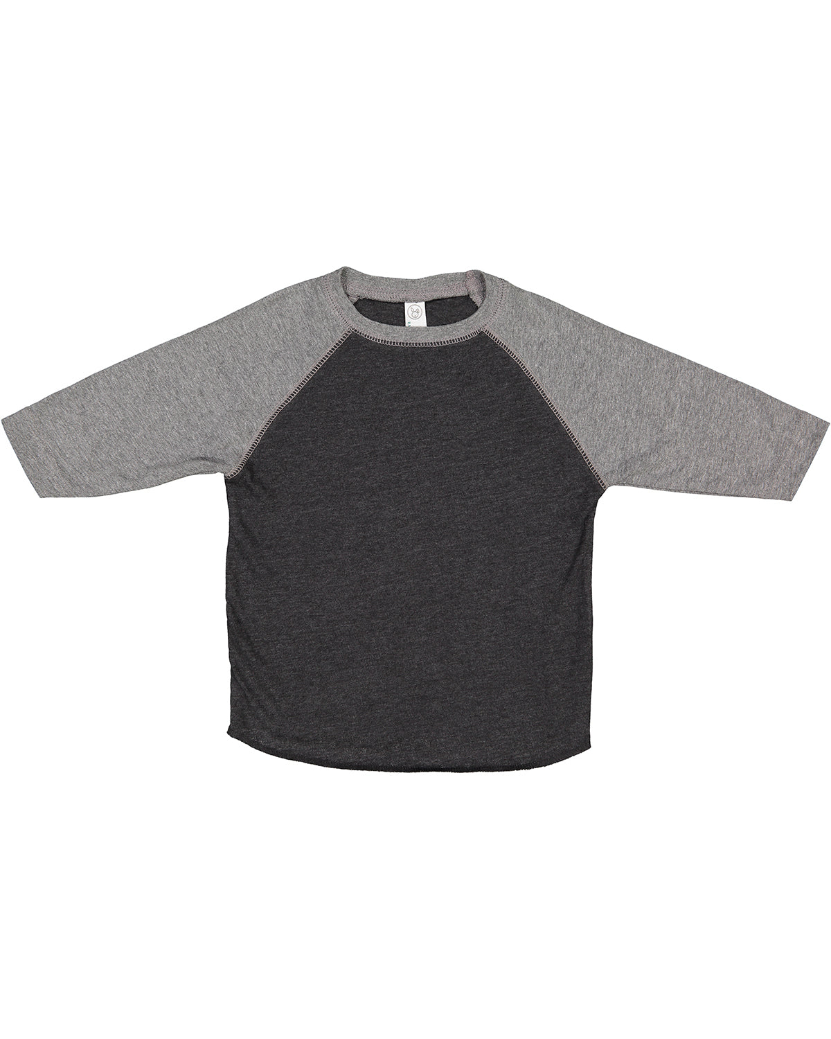 Toddler Baseball T-Shirt - Vintage Smoke / Gran Heather