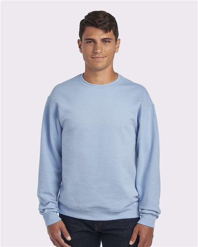 JERZEES 562MR Light Blue — on model front