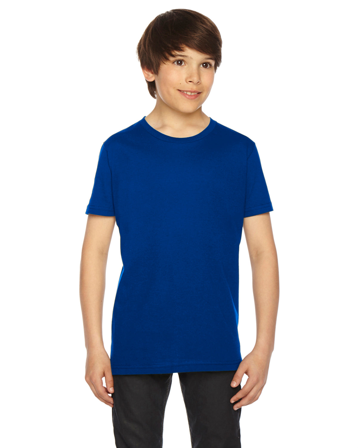 Youth Fine Jersey Short-Sleeve T-Shirt - Lapis