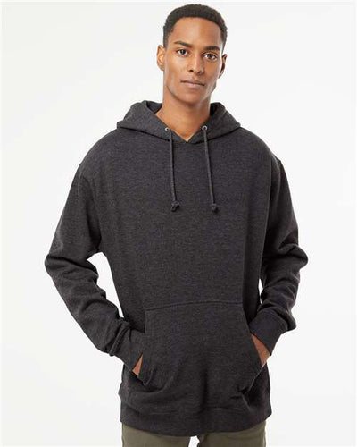 Independent Trading Co. IND4000 Charcoal Heather — on model front