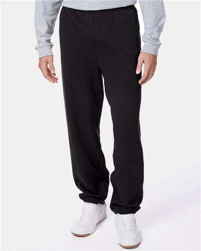 Hanes P650 Black — on model front