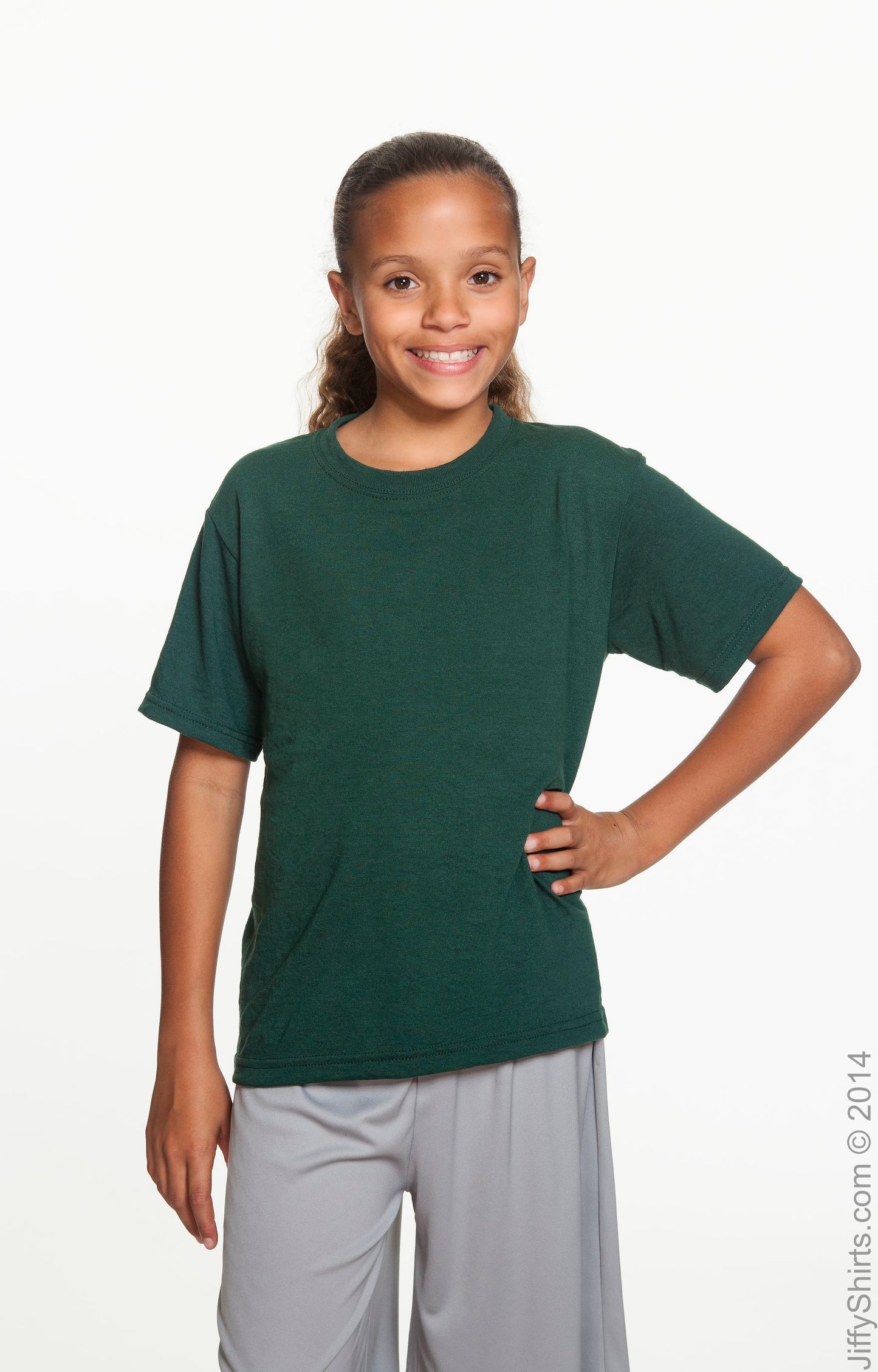 Youth DRI-POWER® SPORT T-Shirt - Forest Green
