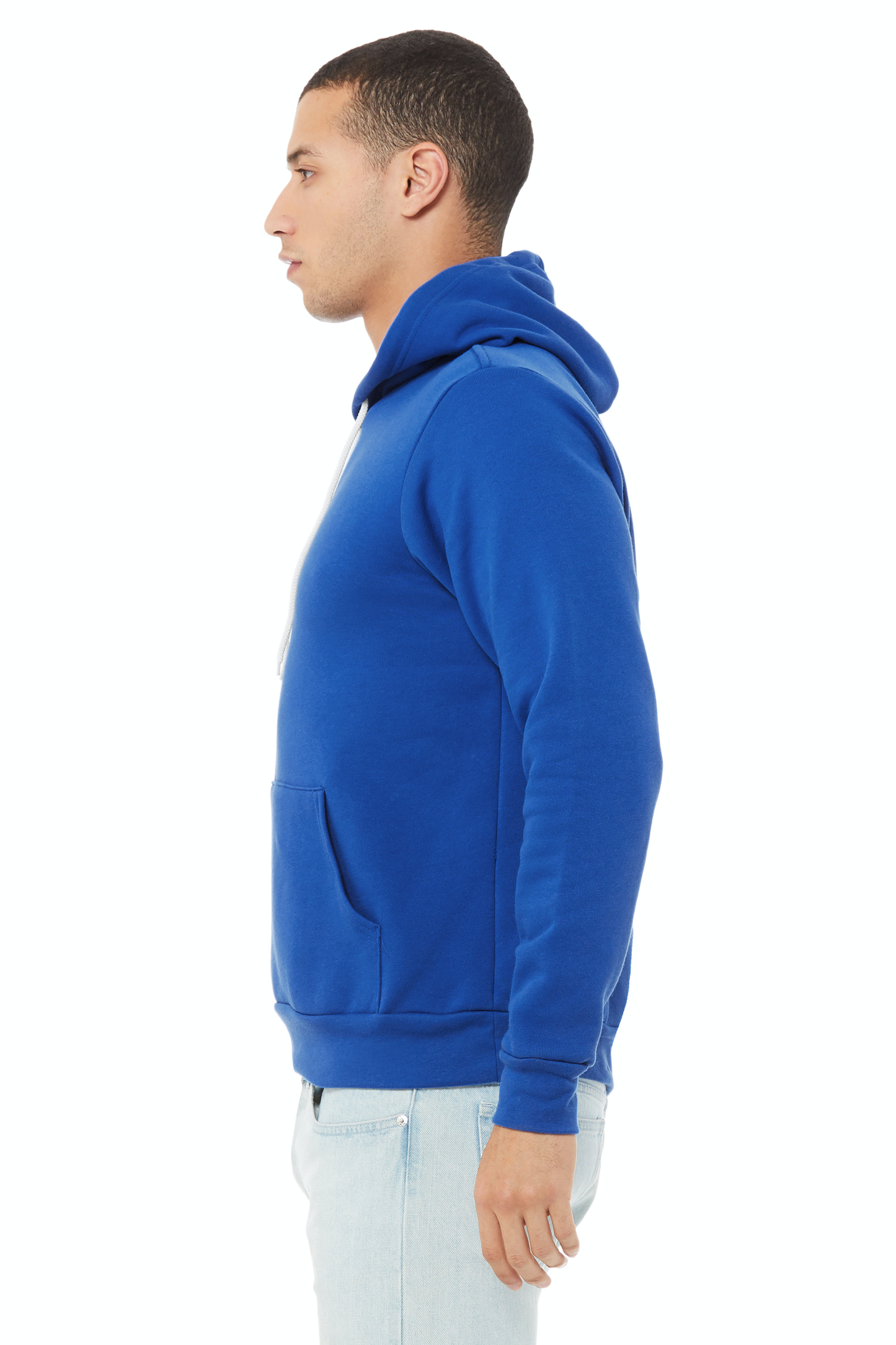 Unisex Sponge Fleece Pullover Hoodie - True Royal