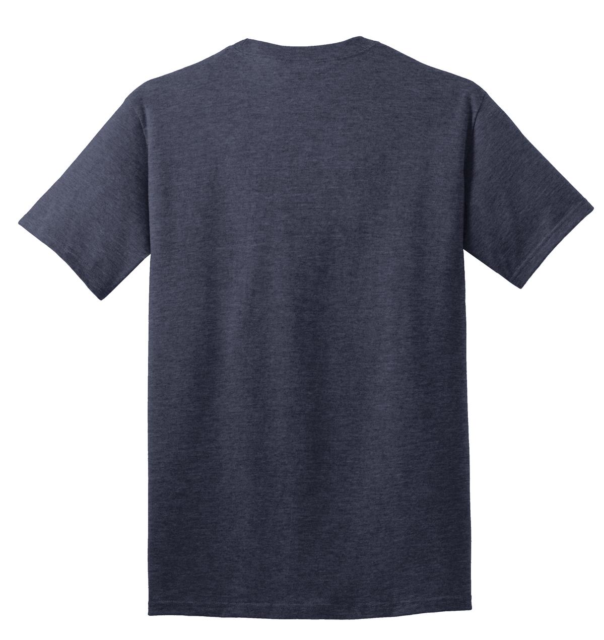 Unisex Core Cotton Tee - Heather Navy