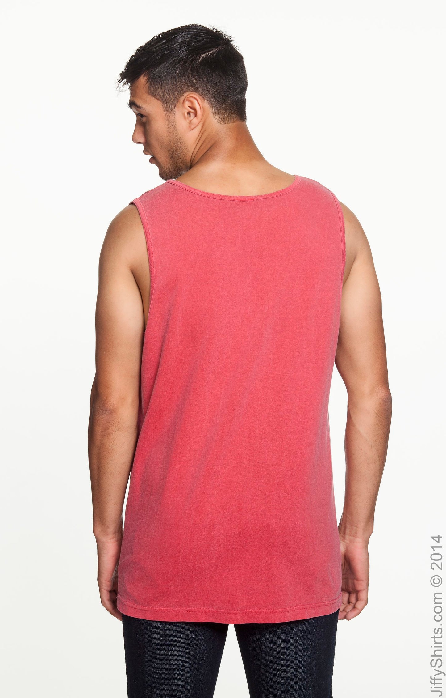 Unisex Heavyweight RS Tank - Crimson