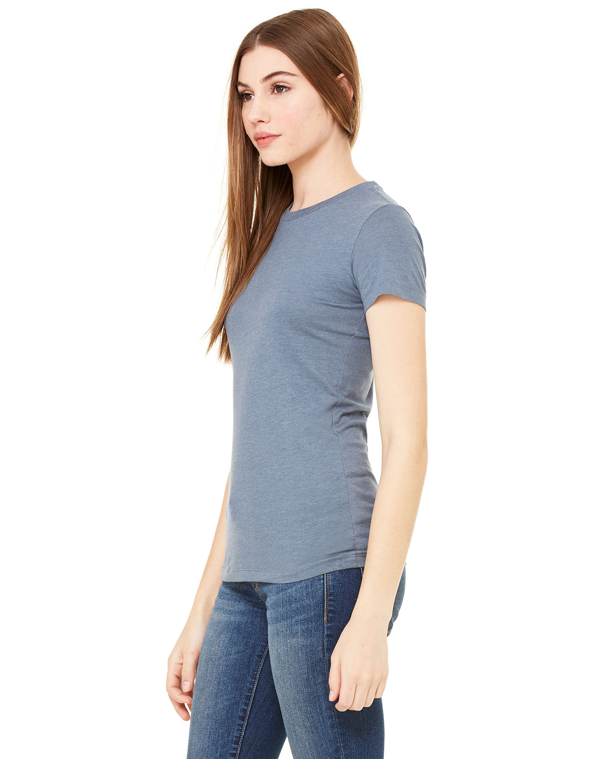 Women's Junior Fit Favorite T-Shirt - Heather Slate