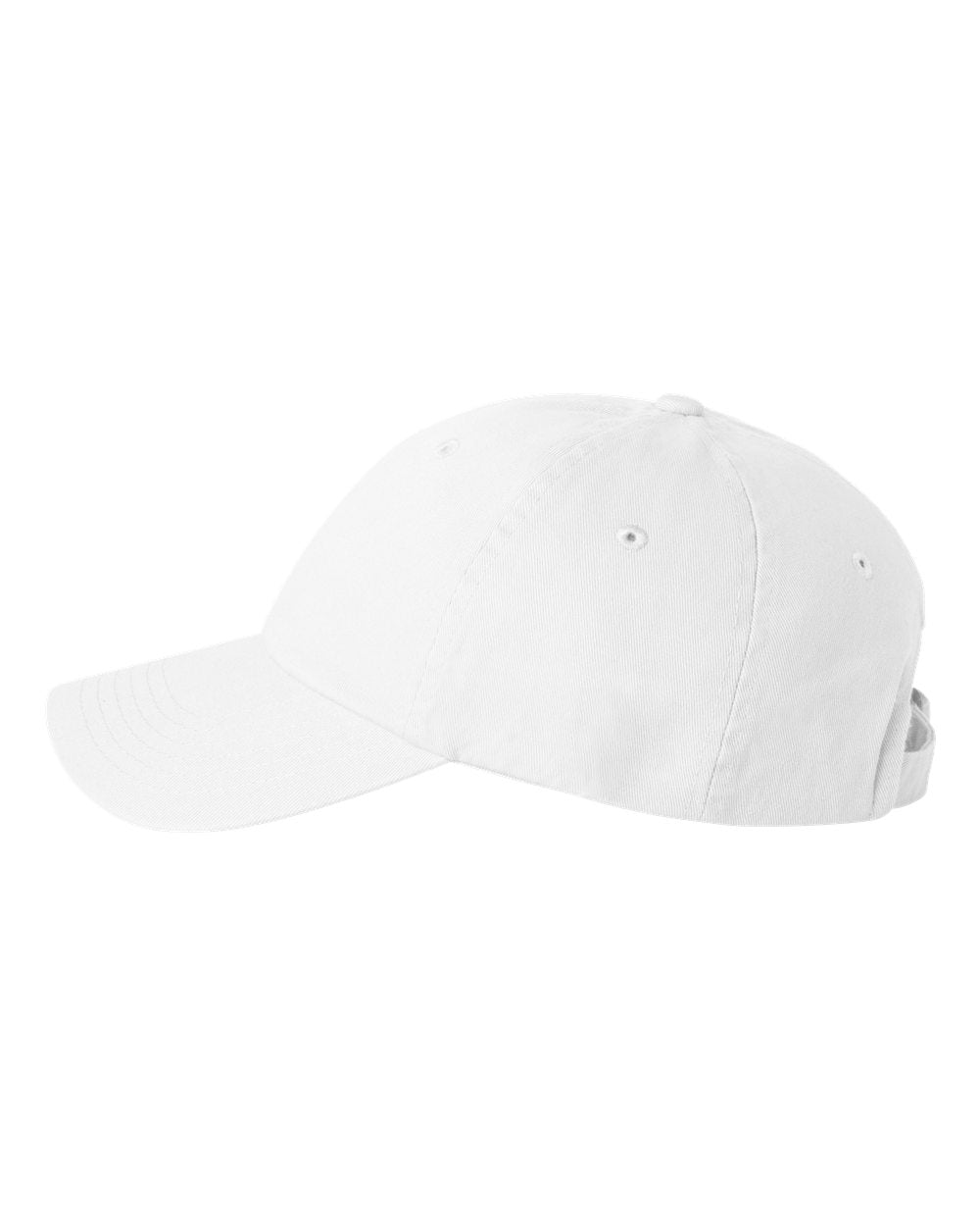 Unisex Bio-Washed Classic Dad’s Cap - White
