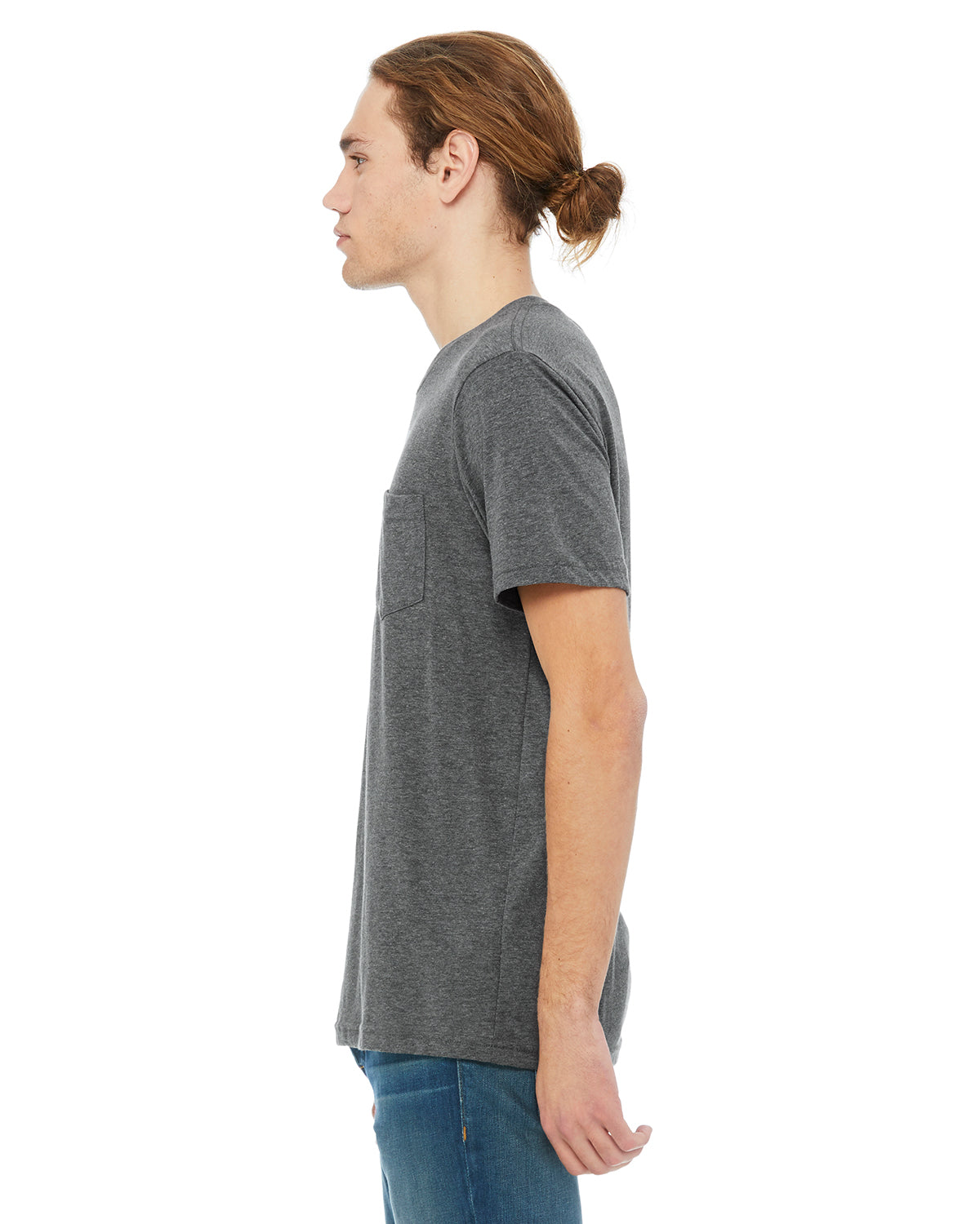 Men's Jersey Short-Sleeve Pocket T-Shirt - Heather Deep
