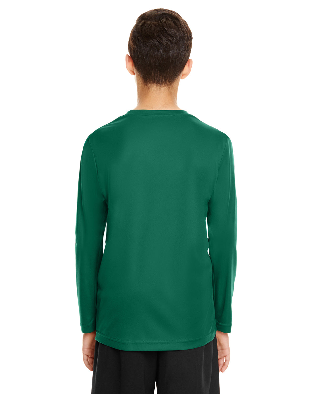 Youth Zone Performance Long-Sleeve T-Shirt - Sport Forest