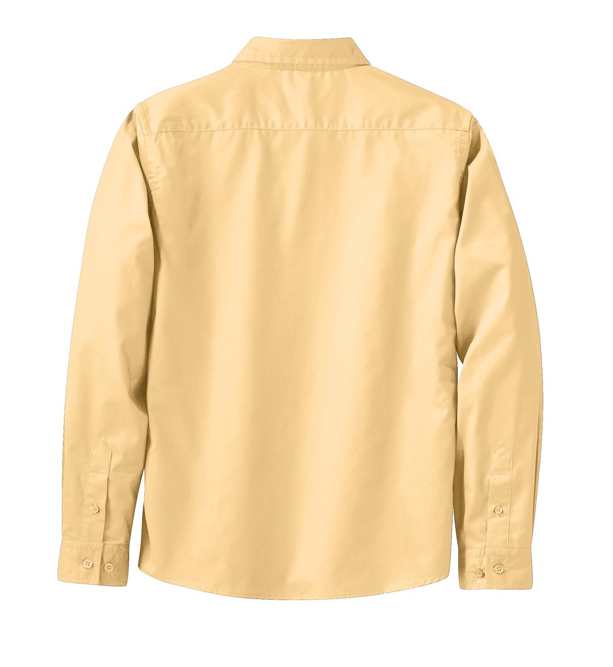 Women's Long Sleeve Easy Care Shirt - Yellow