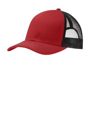Snapback Trucker Cap - Flame Red / Black
