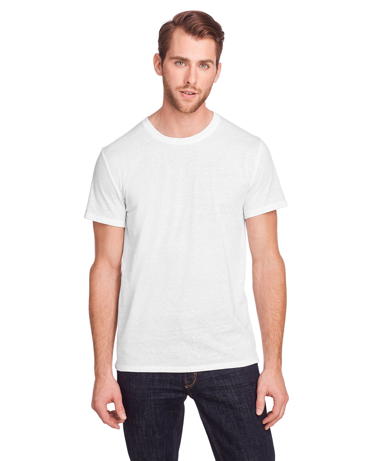 Unisex Triblend Short-Sleeve T-Shirt - Solid White Triblend