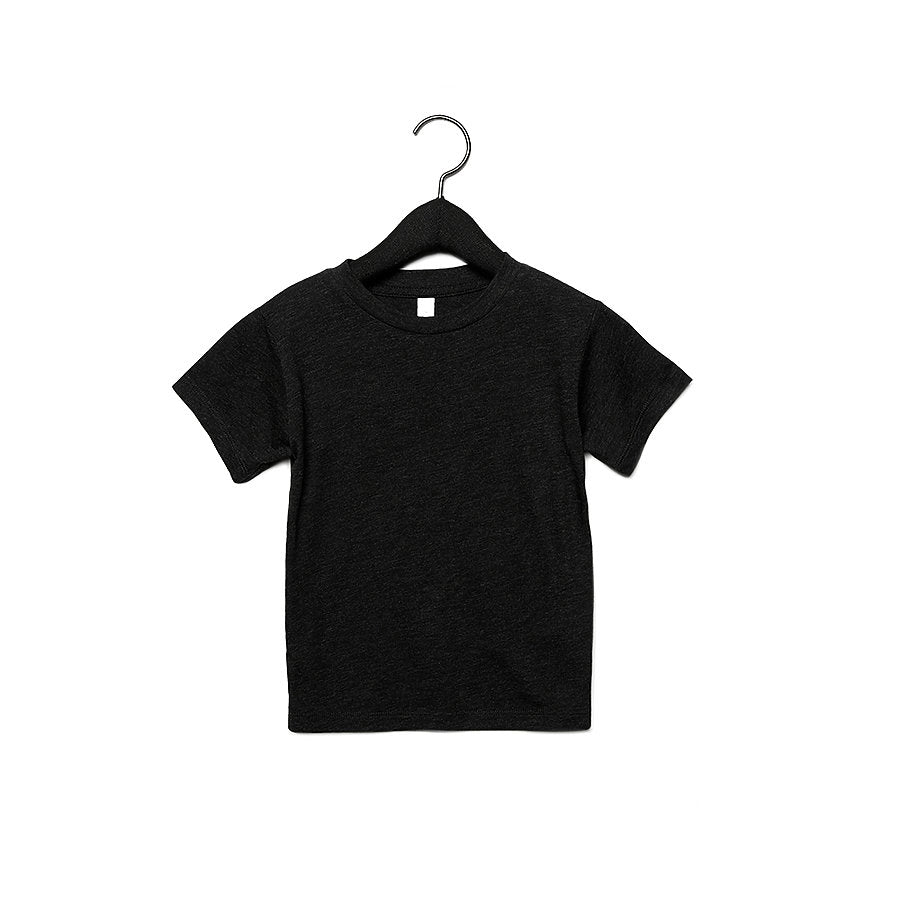 Toddler Jersey Short-Sleeve T-Shirt - Charcoal Black Tri