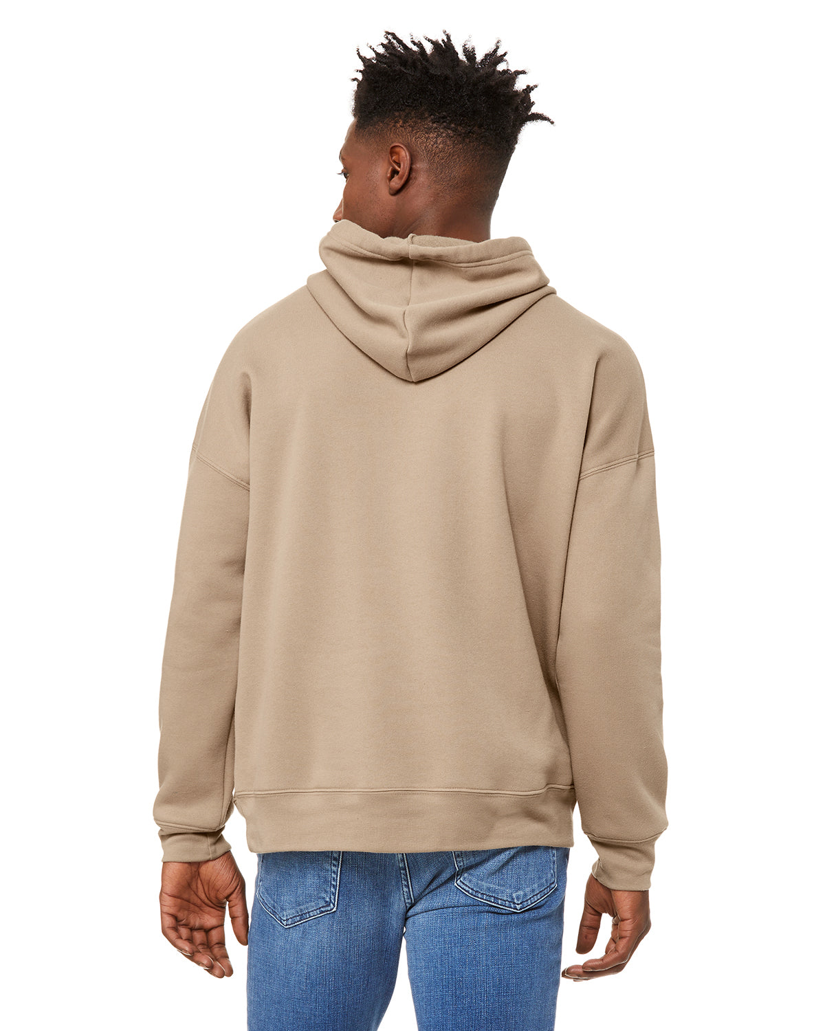 Unisex Sponge Fleece Pullover DTM Hoodie - Tan